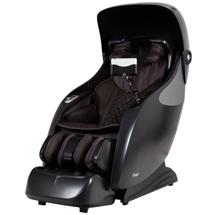 Osaki Platinum AI Xrest 4D Massage Chair in Brown.
