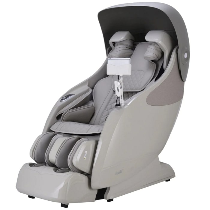 Osaki Platinum AI Xrest 4D Massage Chair in  Taupe.