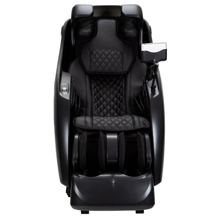 Osaki Platinum OP 4D Master Massage Chair in Black Front View
