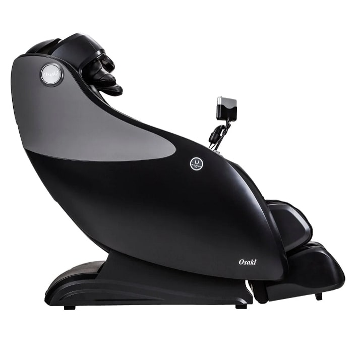 Osaki Platinum OP 4D Master Massage Chair in Black Side View