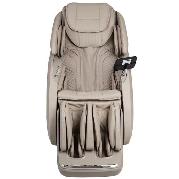 Osaki Platinum Solis 4D Massage Chair in Taupe Front View