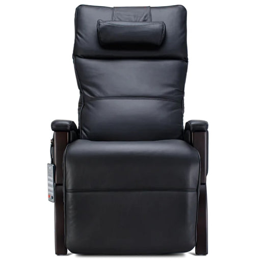 Svago ZGR Newton SV-630 Zero Gravity Recliner in Midnight Synthetic Leather front view.