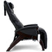 Svago ZGR Newton SV-630 Zero Gravity Recliner in Midnight Synthetic Leather side view.