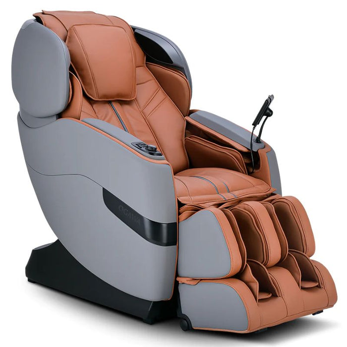 Ogawa Master Drive LE Massage Chair in Grey and Cappuccino.