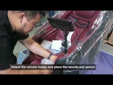 JPMedics Kaze Massage Chair assembly tutorial.