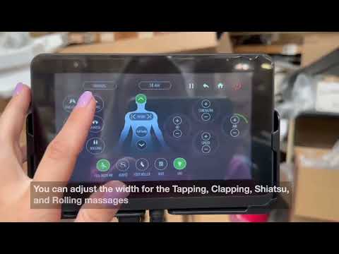 Ogawa Master Drive AI 2.0 Massage Chair remote tutorial video.