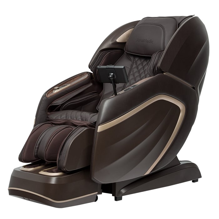 AmaMedic Hilux 4D Massage Chair in Brown