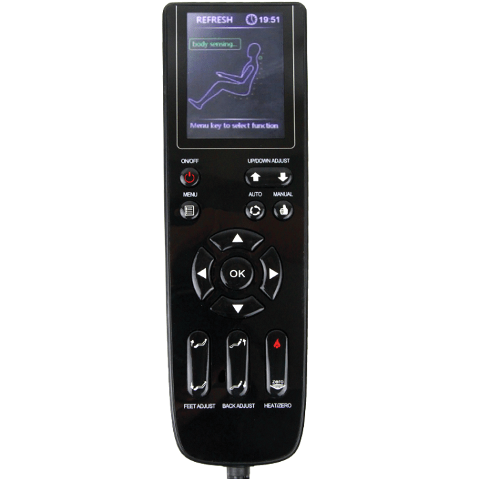 Daiwa massage top chair remote