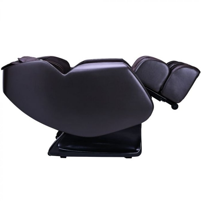 Ergotec ET-150 Neptune Massage Chair in Brown Reclined Position