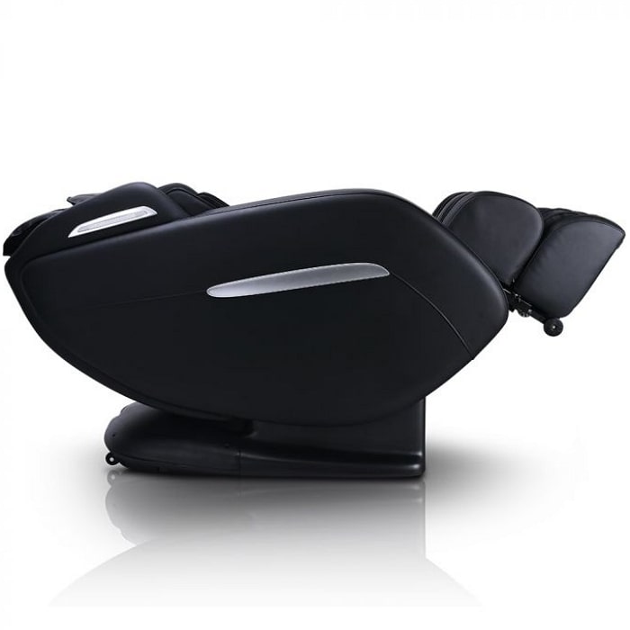 Ergotec ET-210 Saturn Massage Chair in Black Reclined Position