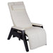 Human Touch Gravis ZG Chair Zero Gravity Recliner in Black & Bone