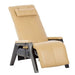 Human Touch Gravis ZG Chair Zero Gravity Recliner in Black & Sand
