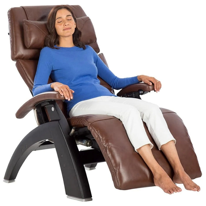 Human Touch Perfect Chair PC-610 with Oak Premium Leather Black Base