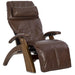 Human Touch Perfect Chair PC-610 with Oak Premium Leather Walnut Base