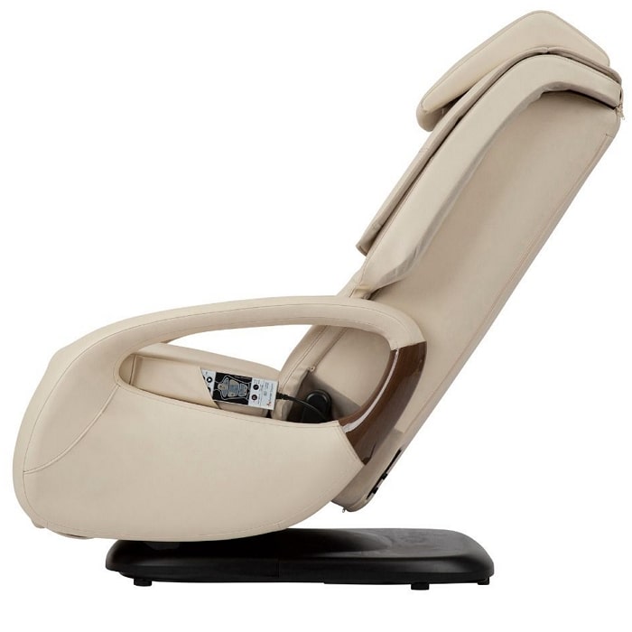 Human Touch WholeBody 8.0 Massage Chair in Bone side view.