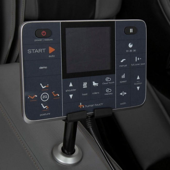 Human Touch Wholebody Rove Massage Chair tablet remote