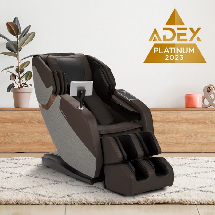Human Touch Wholebody Rove Massage Chair inside the room.
