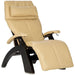 Human Touch Perfect Chair PC-420 with Ivory Premium Leather & Matte Black base.