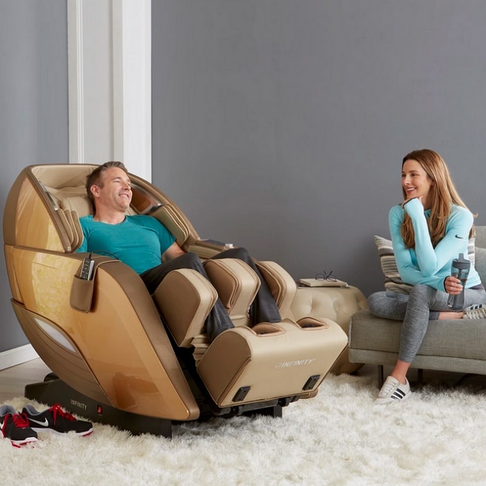 Infinity Dynasty 4D Massage Chair With Man and Woman