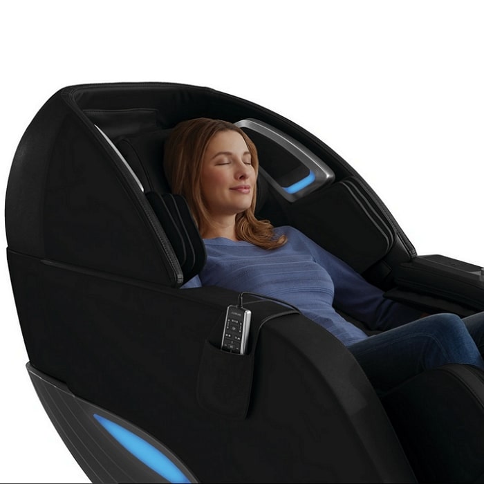 Infinity Dynasty 4D Massage Chair Woman Sitting
