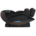 Infinity Dynasty 4D Massage Chair in Brown Reclined Position