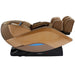 Infinity Dynasty 4D Massage Chair in Gold & Tan Reclined Position
