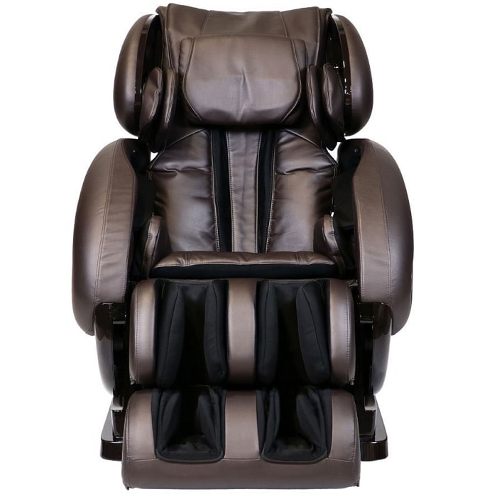 Infinity IT-8500 Plus Massage Chair in Brown Front View