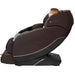 Inner Balance Jin 2.0 Massage Chair in Brown with Woman Relaxing