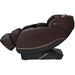 Inner Balance Jin 2.0 Massage Chair in Brown with Leg Extension Going Up