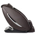 Inner Balance Ji massage chair in brown color side view.