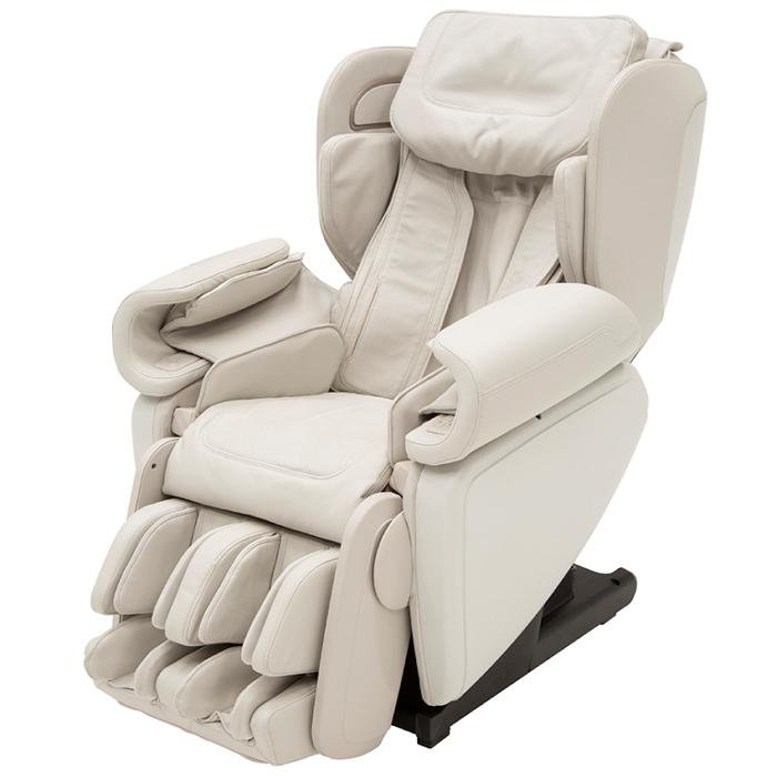 Synca Kagra J6900 Massage Chair in white angled view