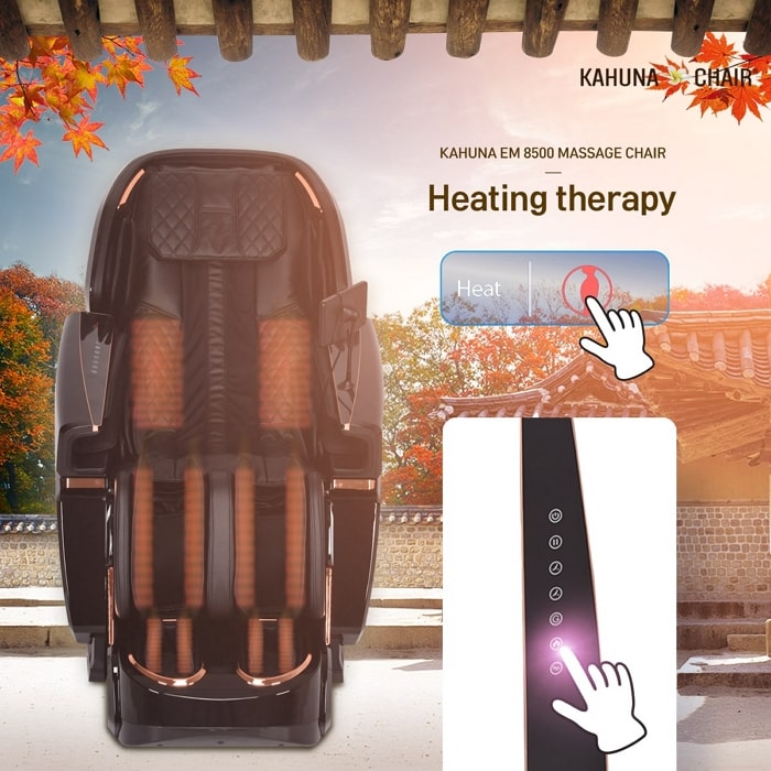 Kahuna EM-8500 Massage Chair Heating Therapy