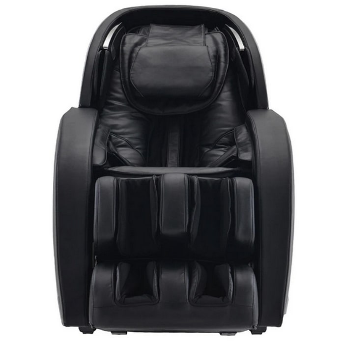 Kyota Kansha M878 4D Massage Chair in Black & Grey Front View