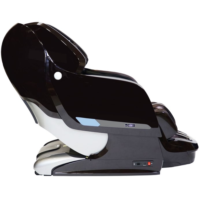 Kyota Yosei M868 4D Massage Chair in Brown Side View