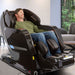 Kyota Yosei M868 4D Massage Chair in Brown with Man Relaxing