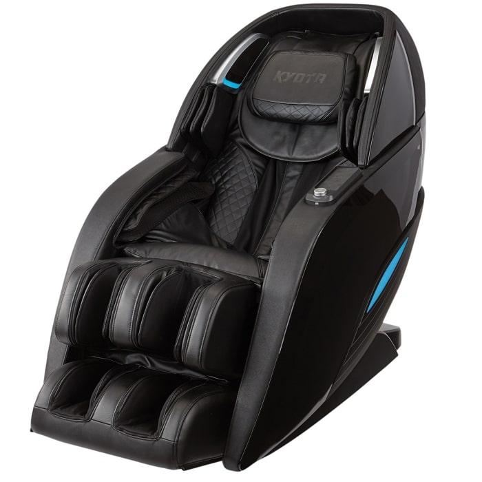 Kyota Yutaka M898 4D Massage Chair in Black with White Background