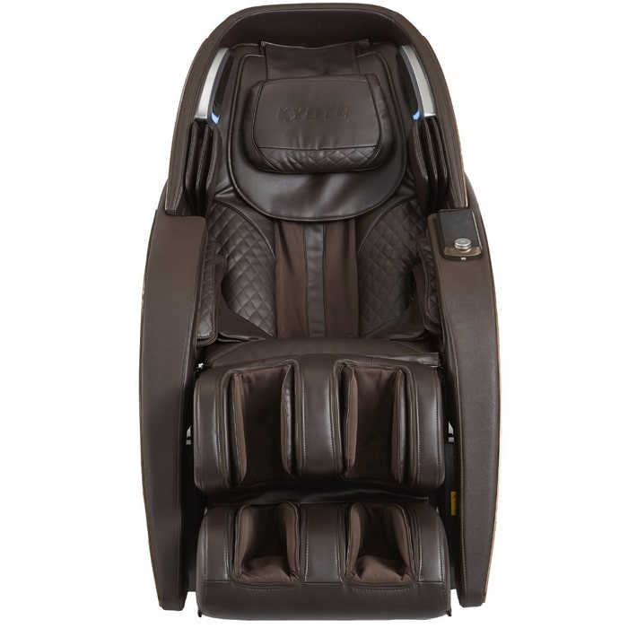 Kyota Yutaka M898 4D Massage Chair in Brown Front View