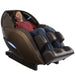 Kyota Yutaka M898 4D Massage Chair in Brown with Man Sitting