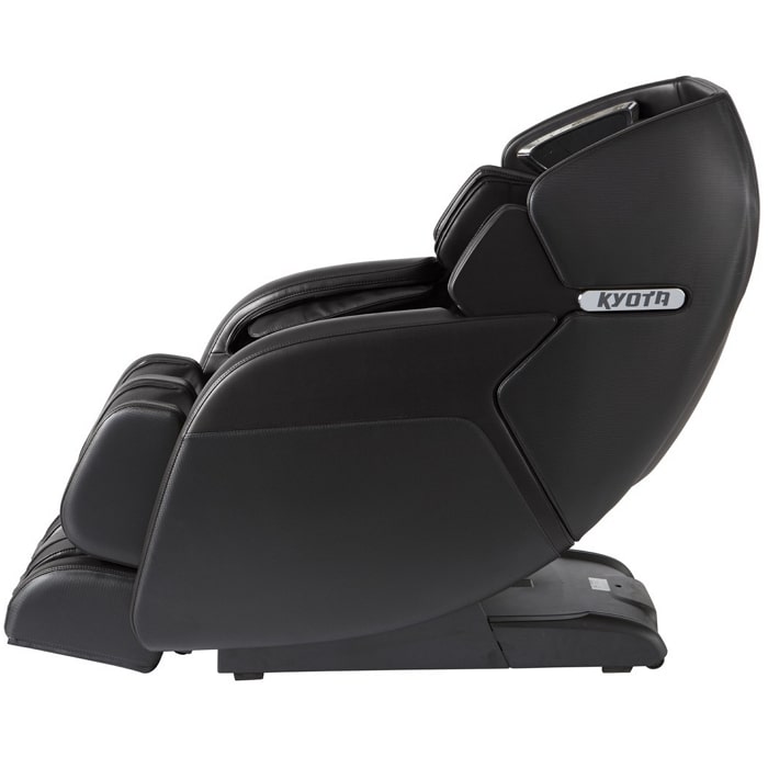 Kyota M673 Kenko Massage Chair in Black Side View