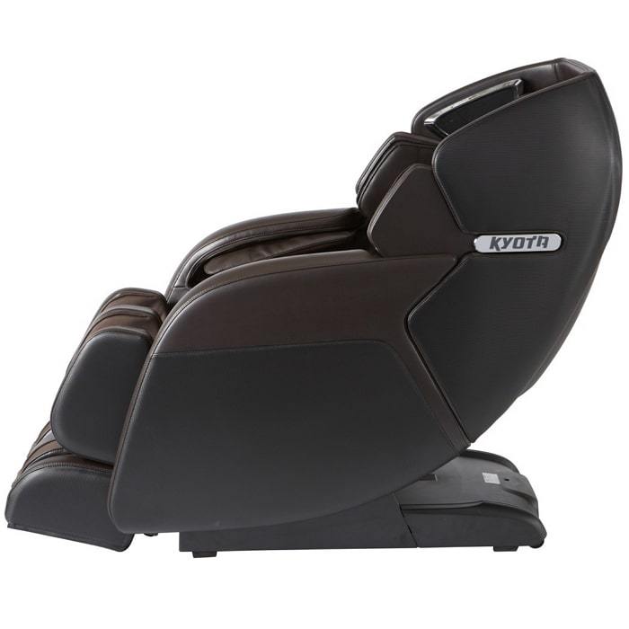 Kyota M673 Kenko Massage Chair in Brown Side View