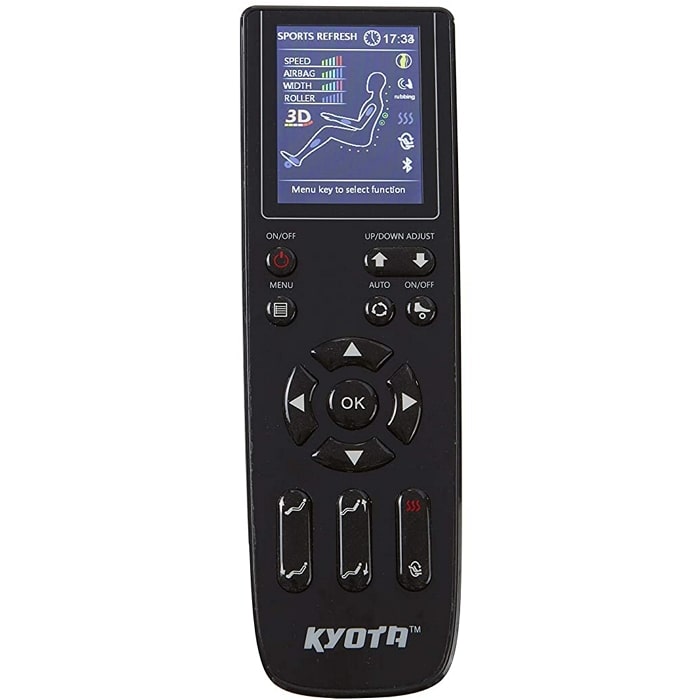 Daiwa massage top chair remote