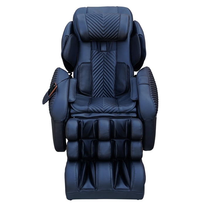 Luraco i9 Max  Plus Billionaire Edition Medical Massage Chair in Black Front View