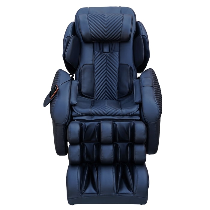 Luraco i9 Max Plus Royal Edition Massage Chair in Black Front View