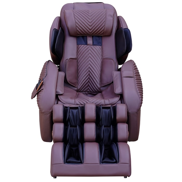 Luraco i9 Max Royal Edition Massage Chair in Chocolate Front View