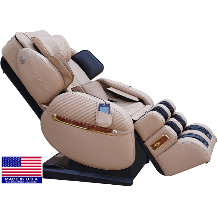Luraco i9 Max Royal Edition Medical Massage Chair in Cream