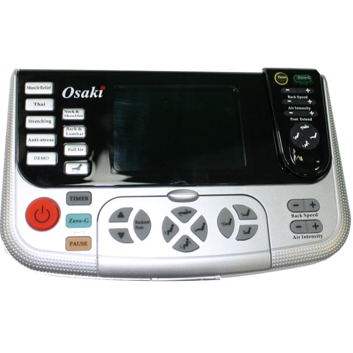 Osaki OS 4000T Massage Chair with close up remote controller