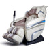 Osaki OS 7200H Massage Chair in cream color semi side view