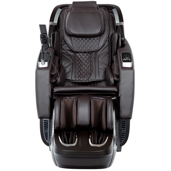 Osaki OS Pro Ekon Plus 4D Massage Chair in Brown Front View