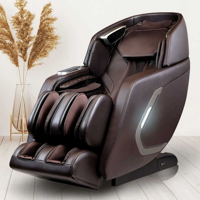 Osaki OS Pro Encore 4D Massage Chair with Flower in the Vase Background