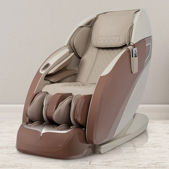 Osaki OS 3D Otamic LE Massage Chair in Taupe with Background